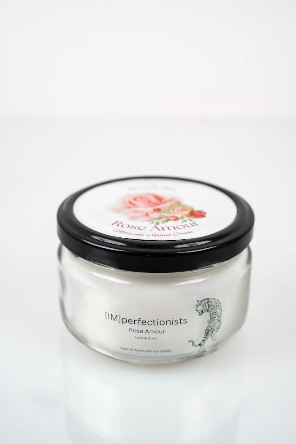 Rose Candle That Turns Into Hand Cream
