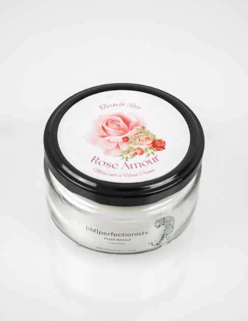 Rose Candle That Turns Into Hand Cream