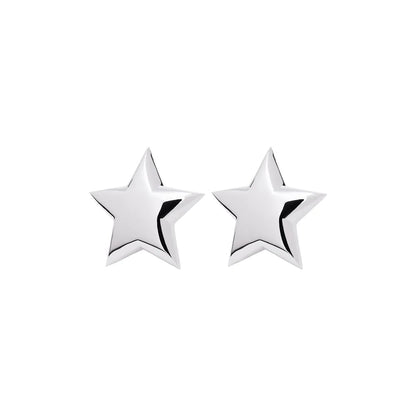 Twinkle Star Silver Earrings