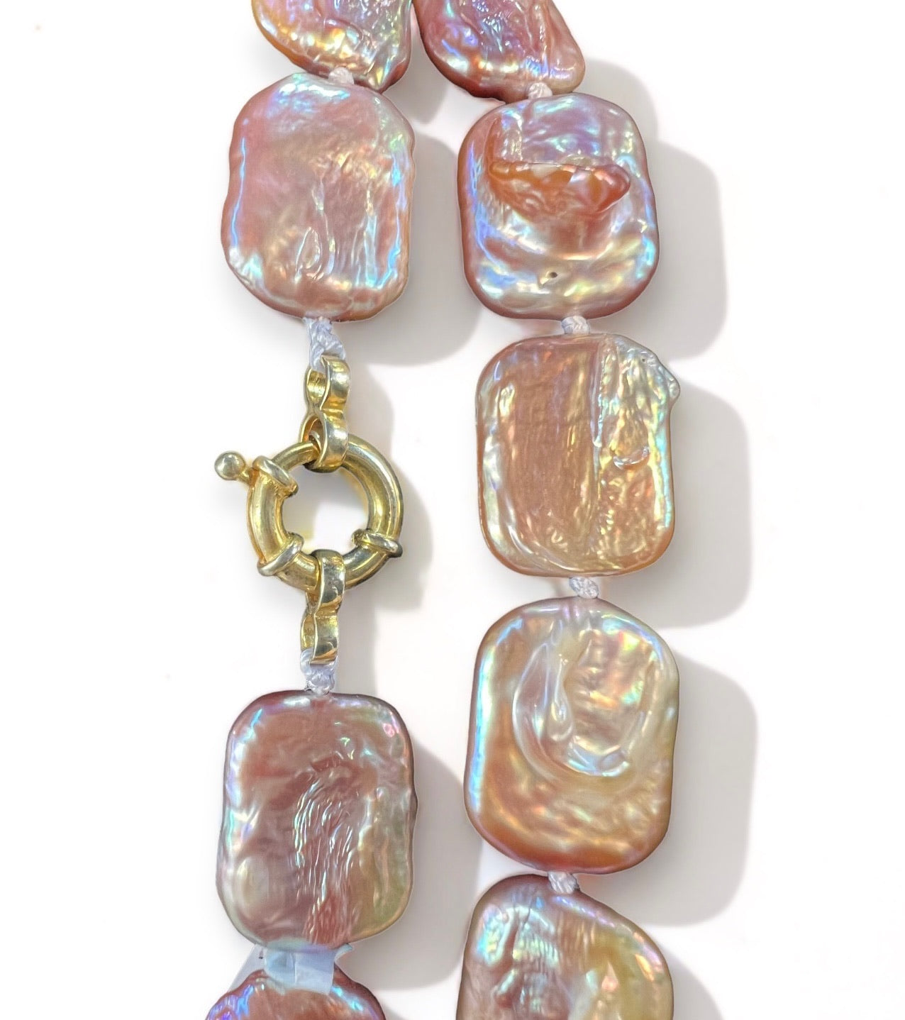 Baroque Pink Pearls All The Way Up