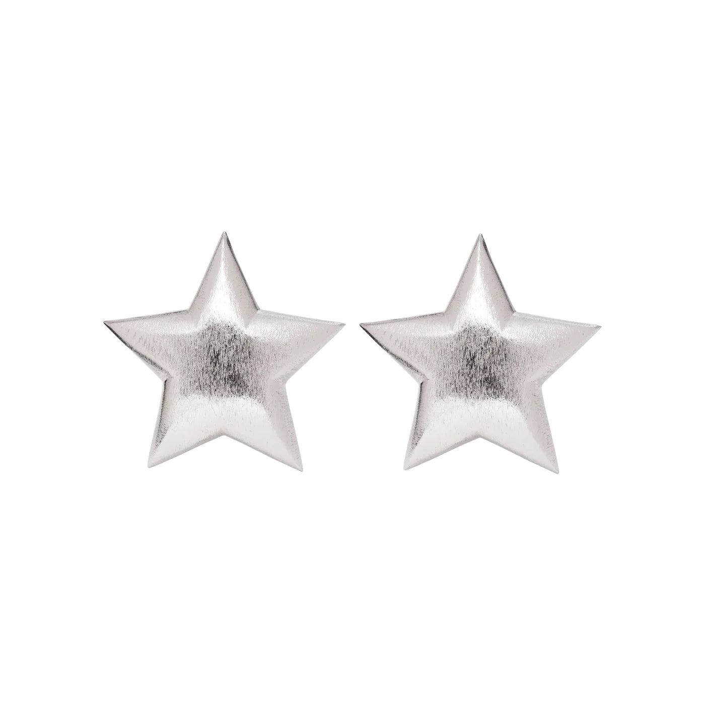 At First Sight Silver Earrings