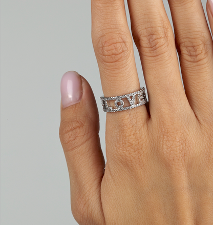 Maia Love Ring